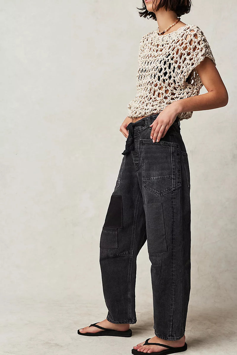Free People Womens Pull-On Flare Jeans Blue 25 : : Clothing, Shoes  & Accessories
