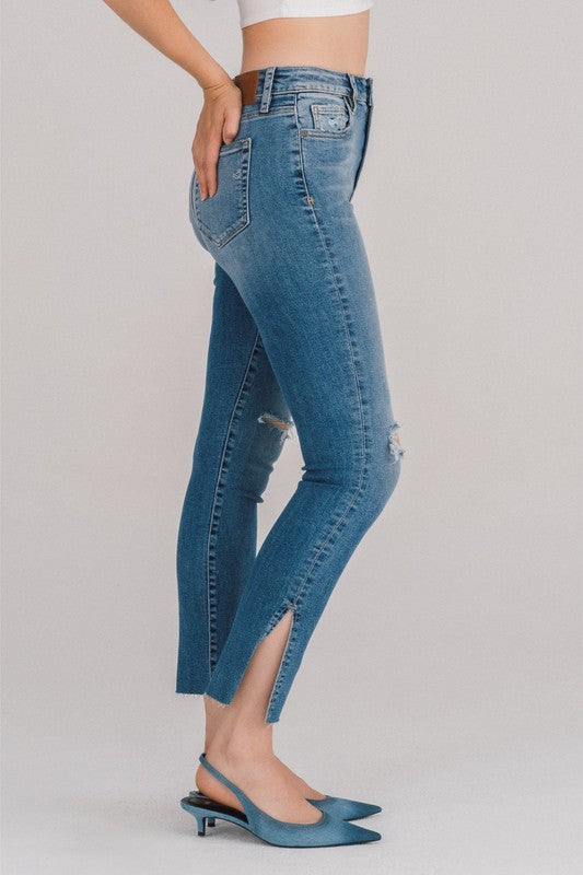 Buy Mid-Rise Skinny Cargo Jeans for USD 79.00