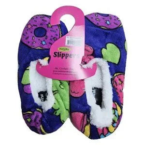 Carnival Fuzzy Slippers- Girls
