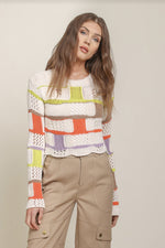 Line and Dot Adored Sweater