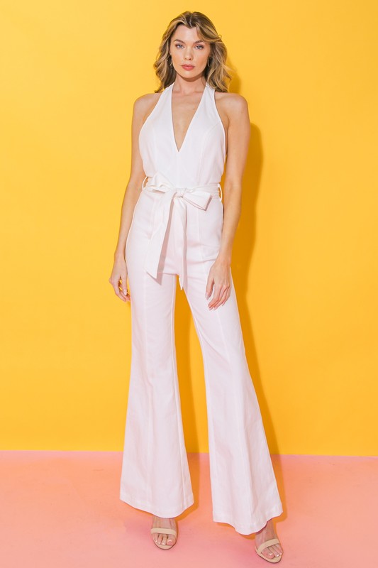 Stretch Twill Jumpsuit