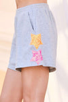 Star Patch French Terry Shorts
