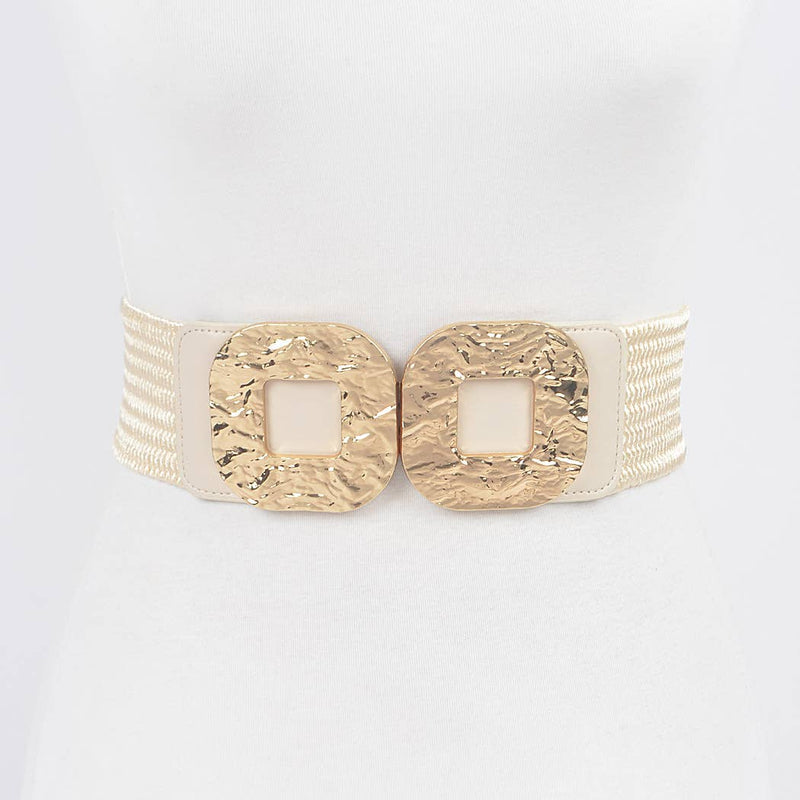 Double Buckle Elastic Belt