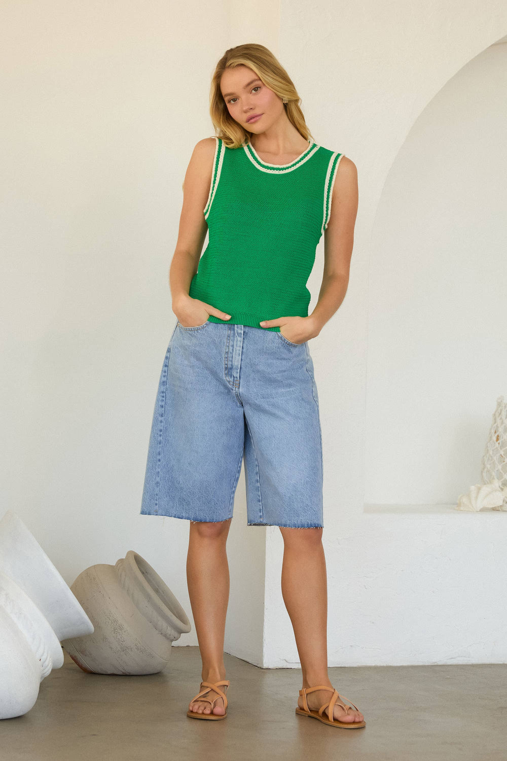 Green/White
