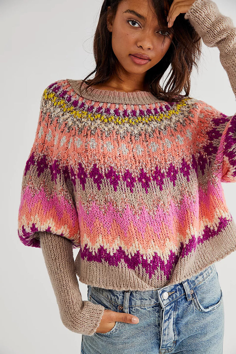 Free People Home For The Holidays Sweater