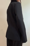 Fitted Waist Blazer Jacket