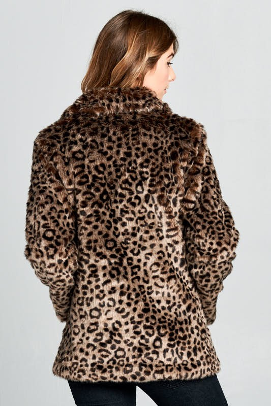 Leopard Fur Jacket