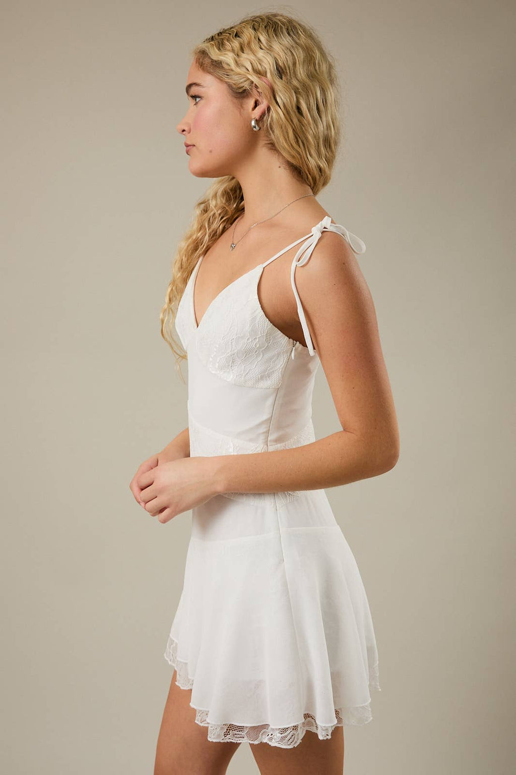 adelyn rae white lace dress Adelyn Rae Products