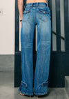 Palazzo Style Wide Leg Jeans