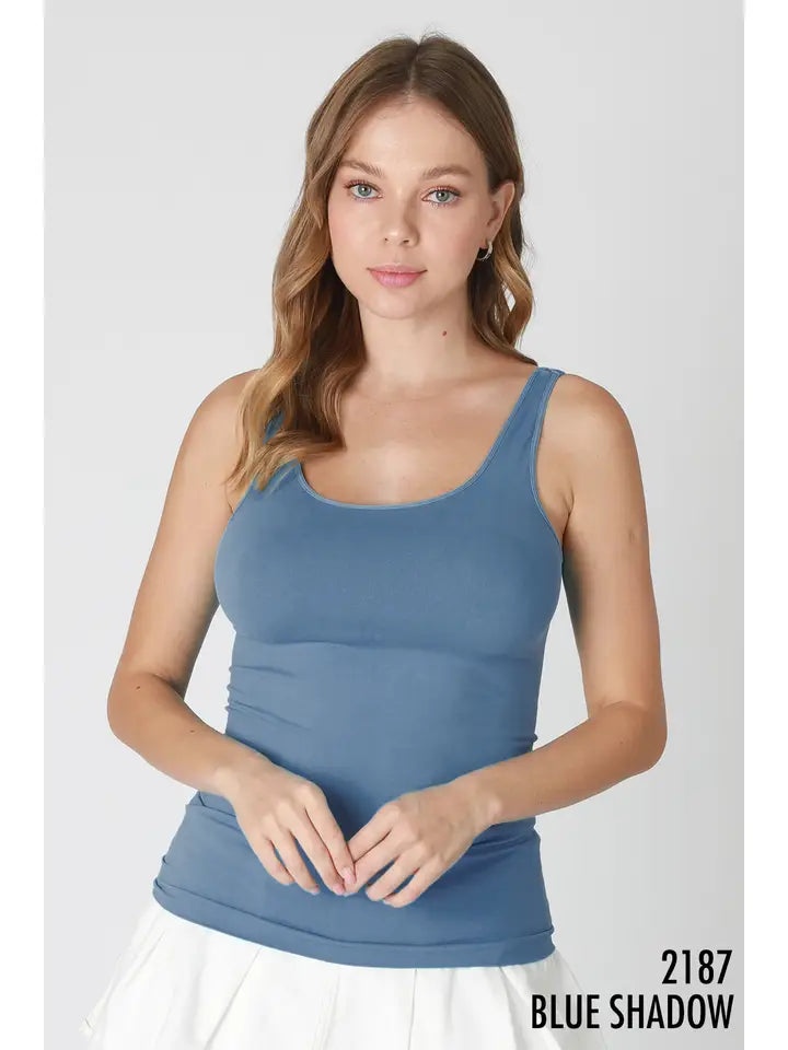 Seamless Jersey Tank Top