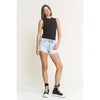 MICA Super High Vintage Raw Hem Shorts