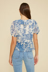 Lucy Paris Bee Ruffle Top