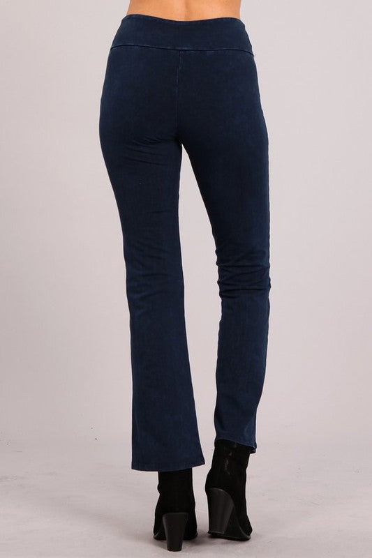 Straight Fit Pants  - Electric Blue