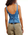 Free People- A Moment In Time Denim Vest