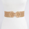 Double Metal Buckle Elastic Belt
