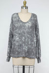 Drop Shoulder Long Sleeve Sweater