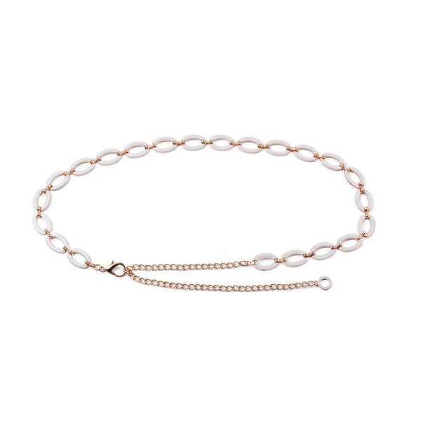 Oval Ring Chain Belt
