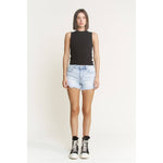 MICA Super High Vintage Raw Hem Shorts