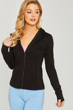 Knit Solid Performance Jacket - Black