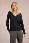 Long Sleeve Knitted T-Shirt