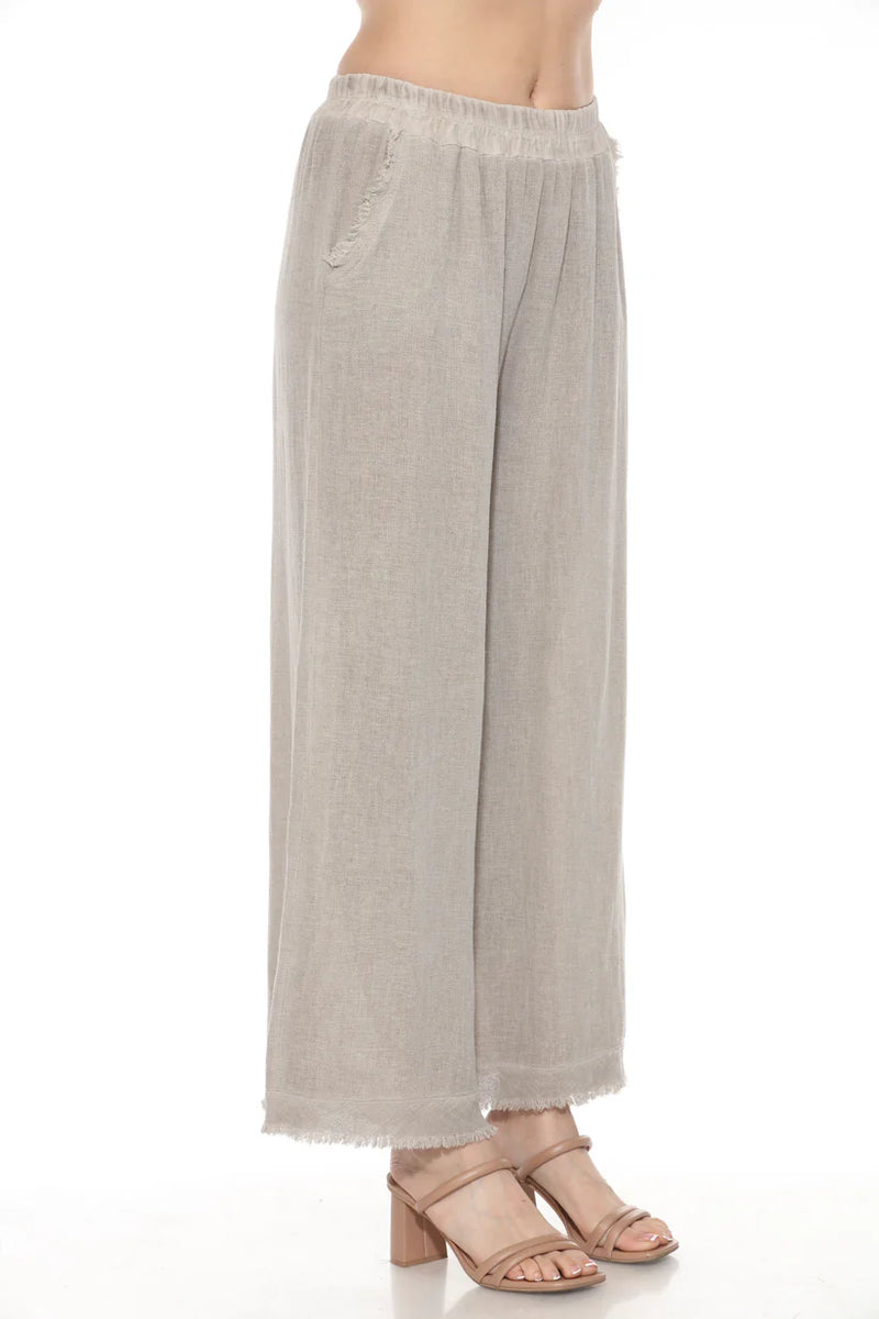 Gauze Pants - Beige