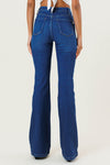 High Waisted Classic Bootcut Jeans