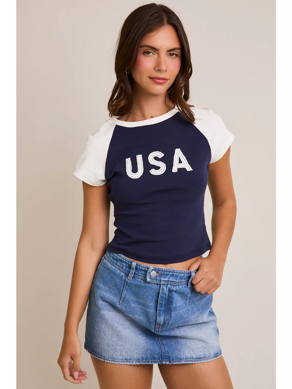Navy/White