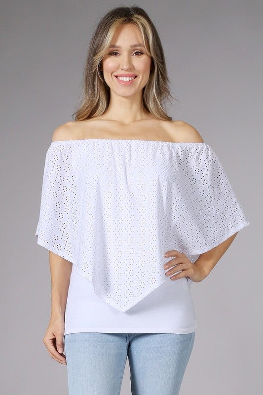 Eyelet Convertible Top