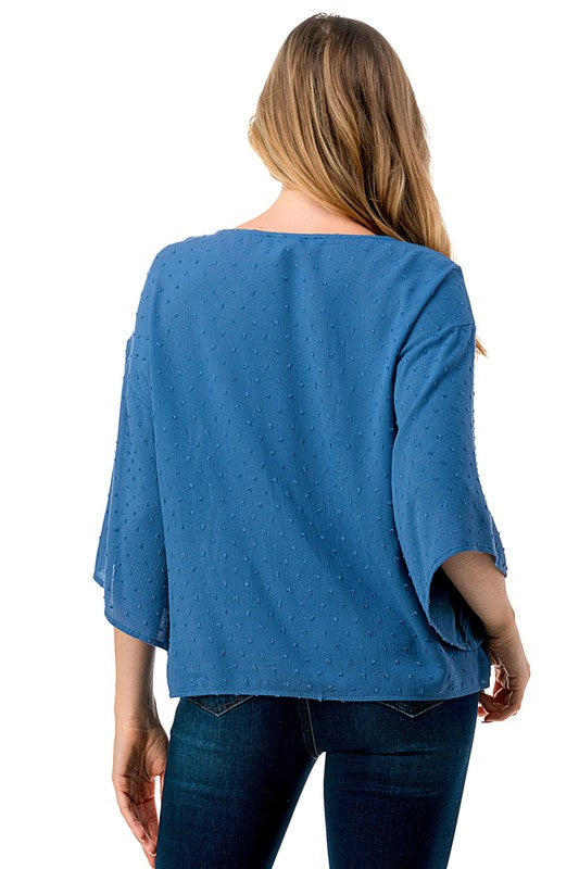Tie Front Kimono Top