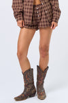 Plaid Bloomer Shorts