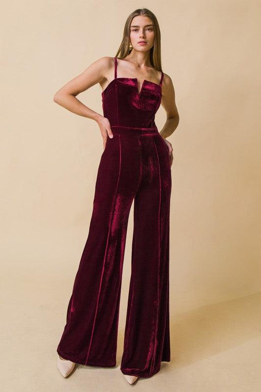 Velvet Jumpsuit