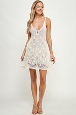 Crochet Mini Dress