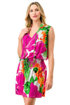 Ariella Smocking Waist Shift Dress