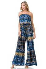 Ariella Wide Leg Jumpsuit w/ Ring Belt