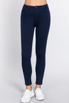 5 Pocket Ponte Mid Rise Skinny Pant