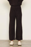 Ribbed Knit Wide Leg Pants