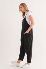 French Terry Jumpsuit with Pockets