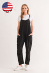 French Terry Jumpsuit with Pockets