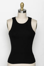 Round Neck Sweater Tank Top