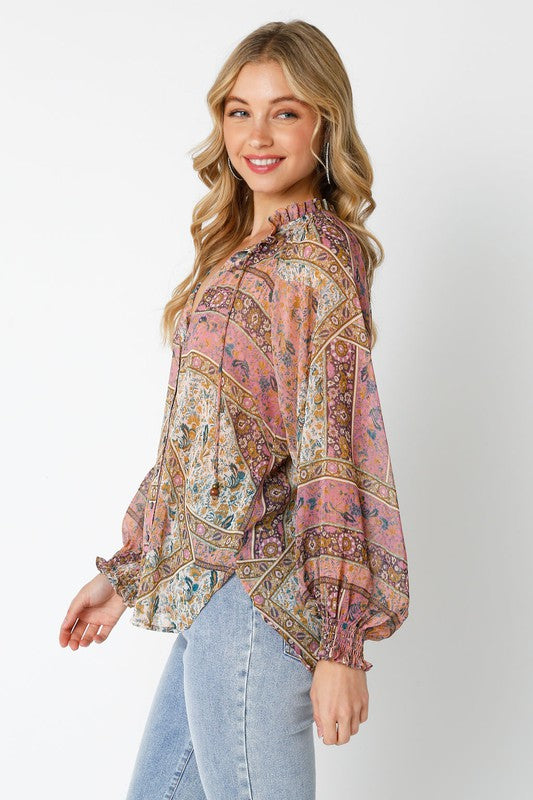 Reese Button Down Top