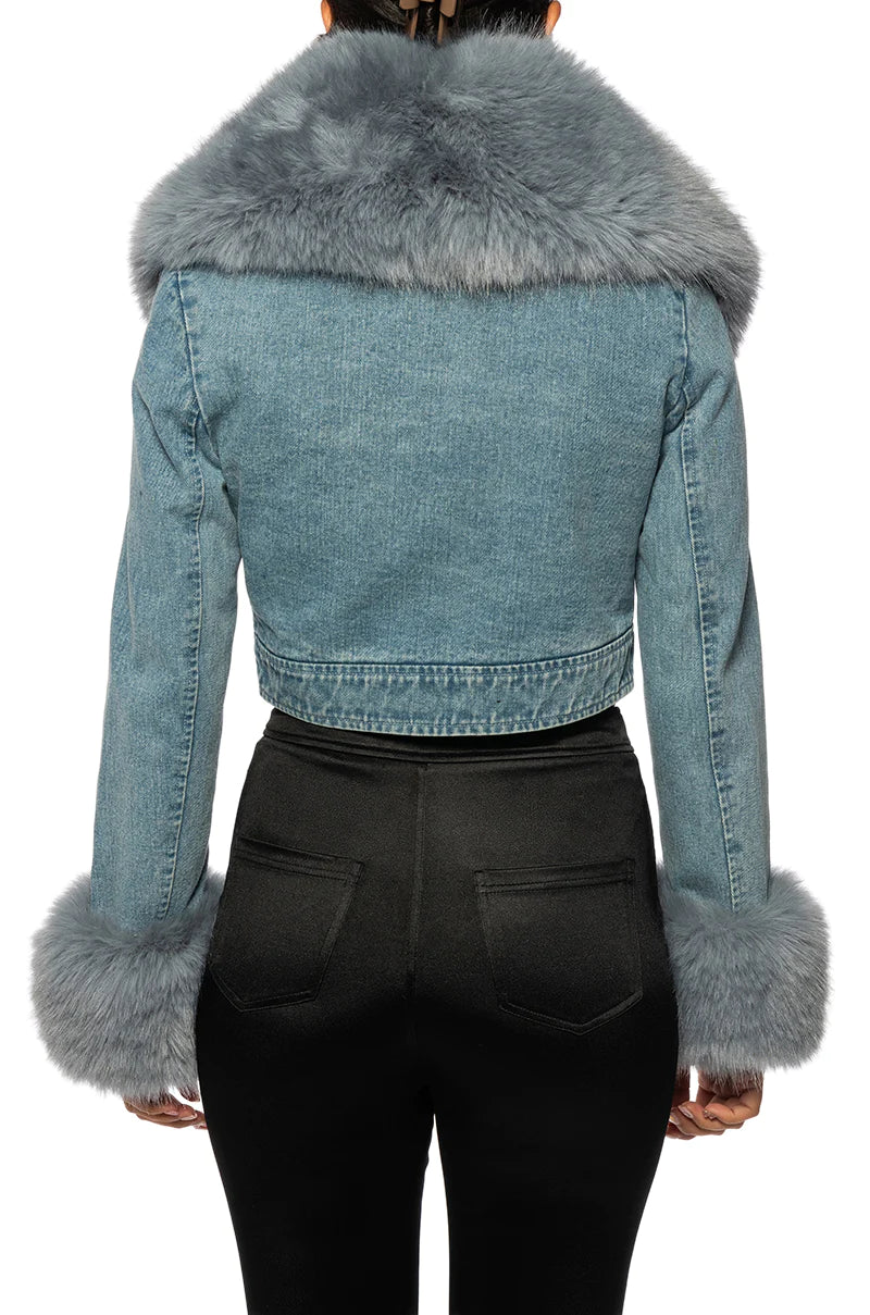 Gisele Faux Fur Jacket