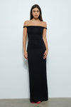 Twist Off Shoulder Maxi Dress