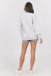 Vintage Havana Proweave Crewneck with "Beach Bum" Applique