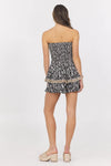 Vintage Havana Animal Print Ruffle Romper