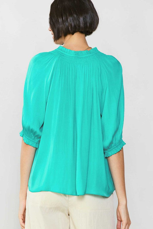 Tie Front Top