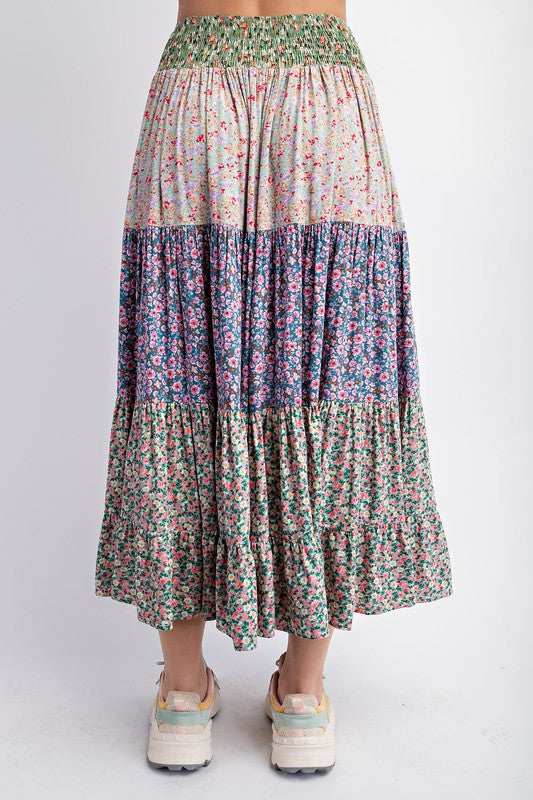 Mix & Match Printed Rayon Skirt