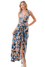 Ariella Twist Front Tank Maxi Dress