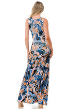 Ariella Twist Front Tank Maxi Dress