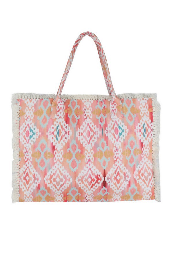 Boho Pattern Fringe Bag