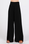 Smocked Wide Leg Pants